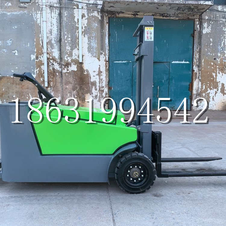 高阳县小型电动叉车1吨2吨步行站驾式电瓶堆高充电装卸车液压升降车铲车